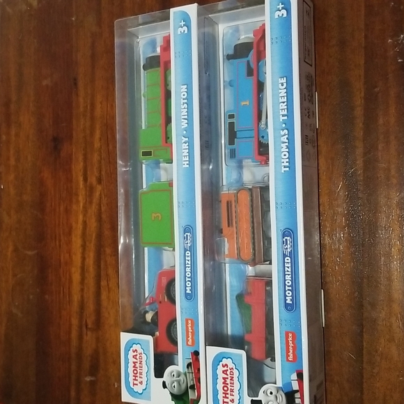 Toys 2 sets Thomas & Friends train Henry & Thomas - Picture 1 of 12